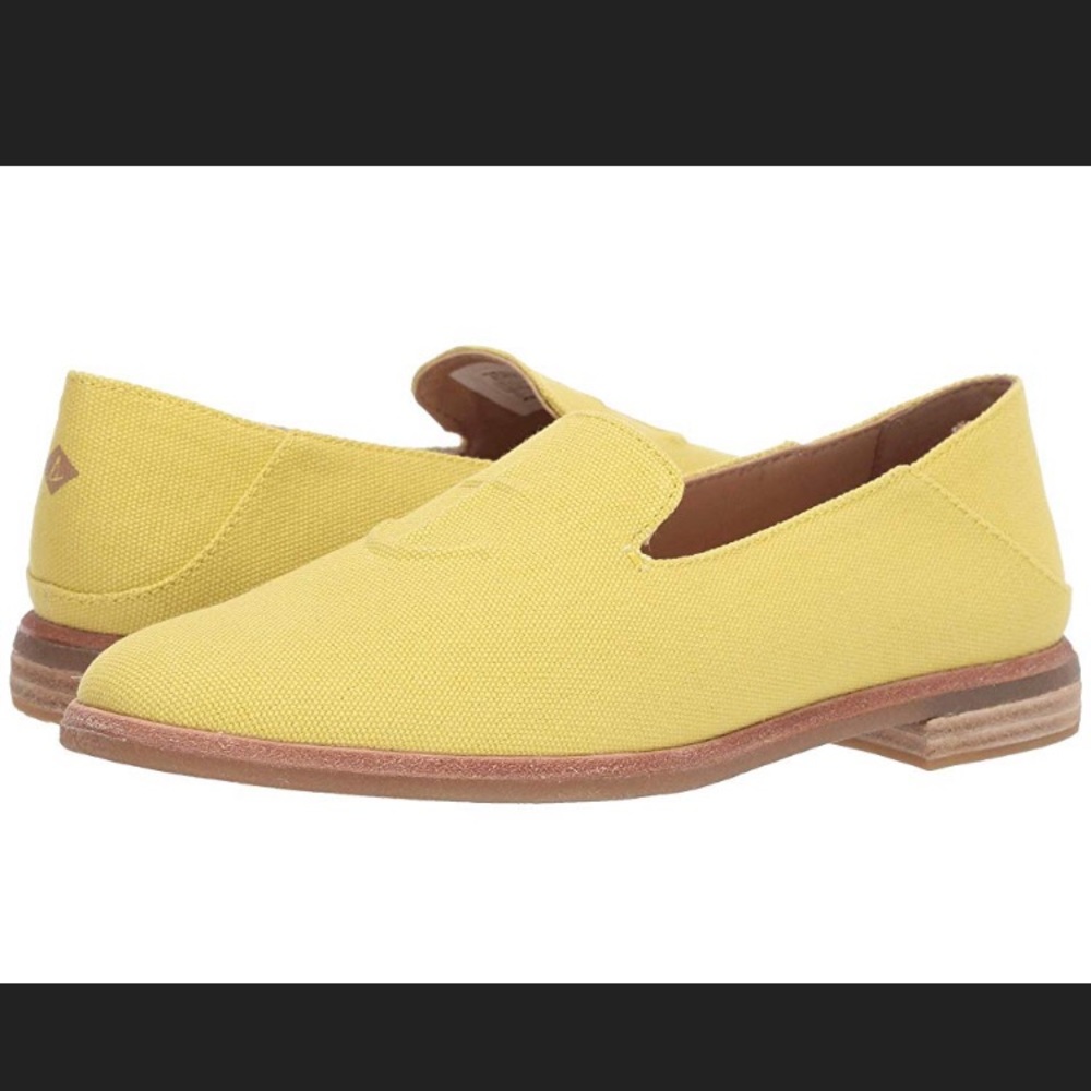 Sperry top-sider seaport leavy loafer in yellow